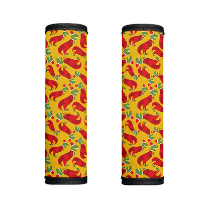 Santa Claus T-Rex Christmas Dino Print Handle Covers