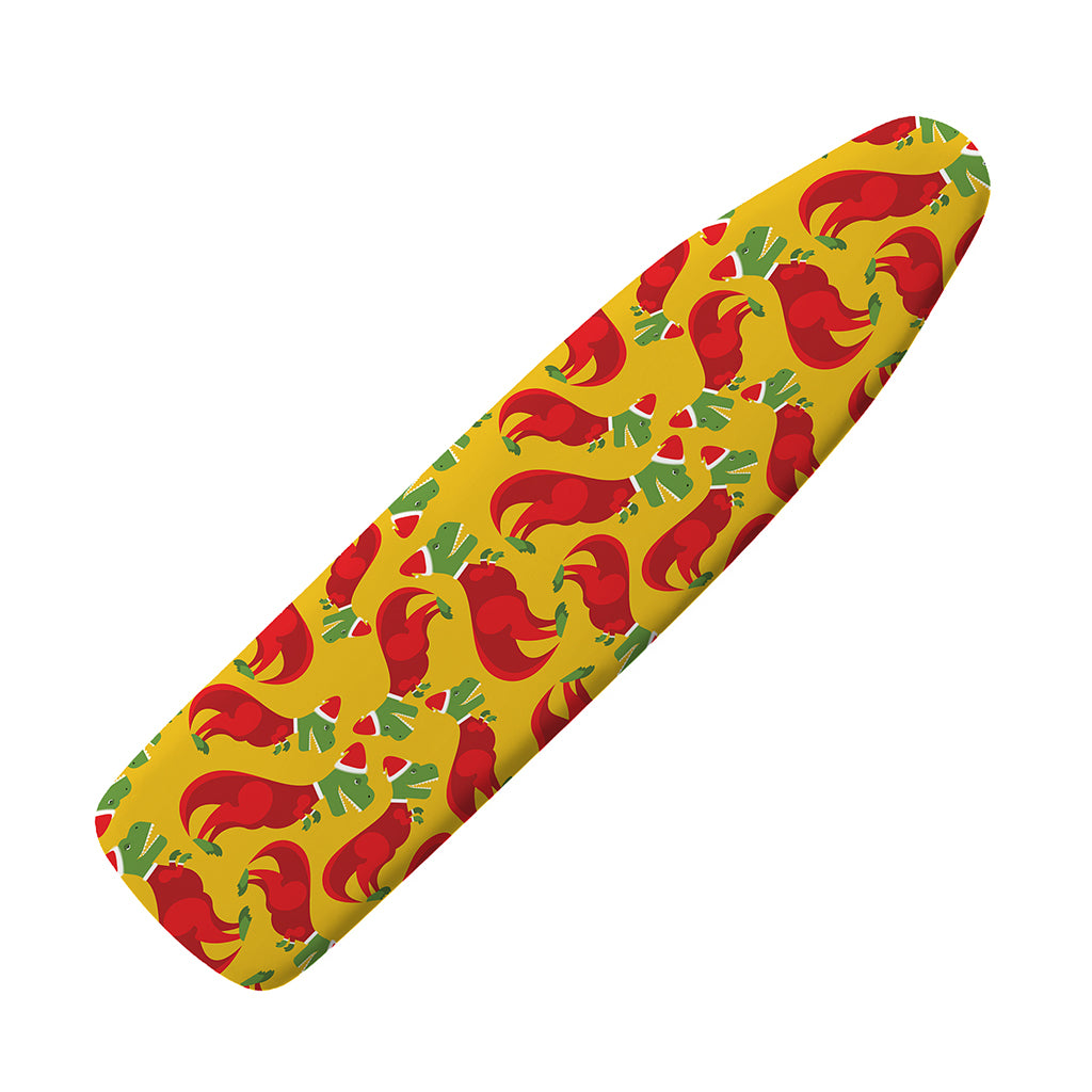 Santa Claus T-Rex Christmas Dino Print Ironing Board Cover