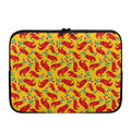 Santa Claus T-Rex Christmas Dino Print Laptop Sleeve