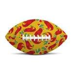 Santa Claus T-Rex Christmas Dino Print Rugby Ball