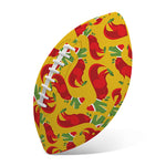 Santa Claus T-Rex Christmas Dino Print Rugby Ball