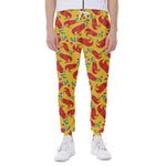 Santa Claus T-Rex Christmas Dino Print Scuba Joggers