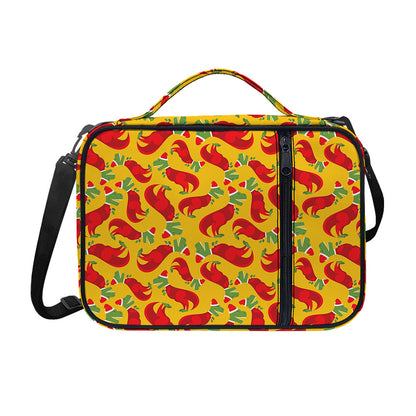 Santa Claus T-Rex Christmas Dino Print Shoulder Strap Bible Bag