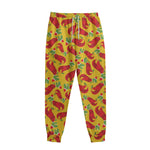 Santa Claus T-Rex Christmas Dino Print Sweatpants