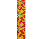 Santa Claus T-Rex Christmas Dino Print Table Runner