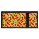 Santa Claus T-Rex Christmas Dino Print Trifold Wallet