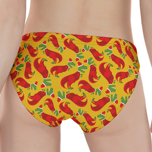 Santa Claus T-Rex Christmas Dino Print Women's Panties