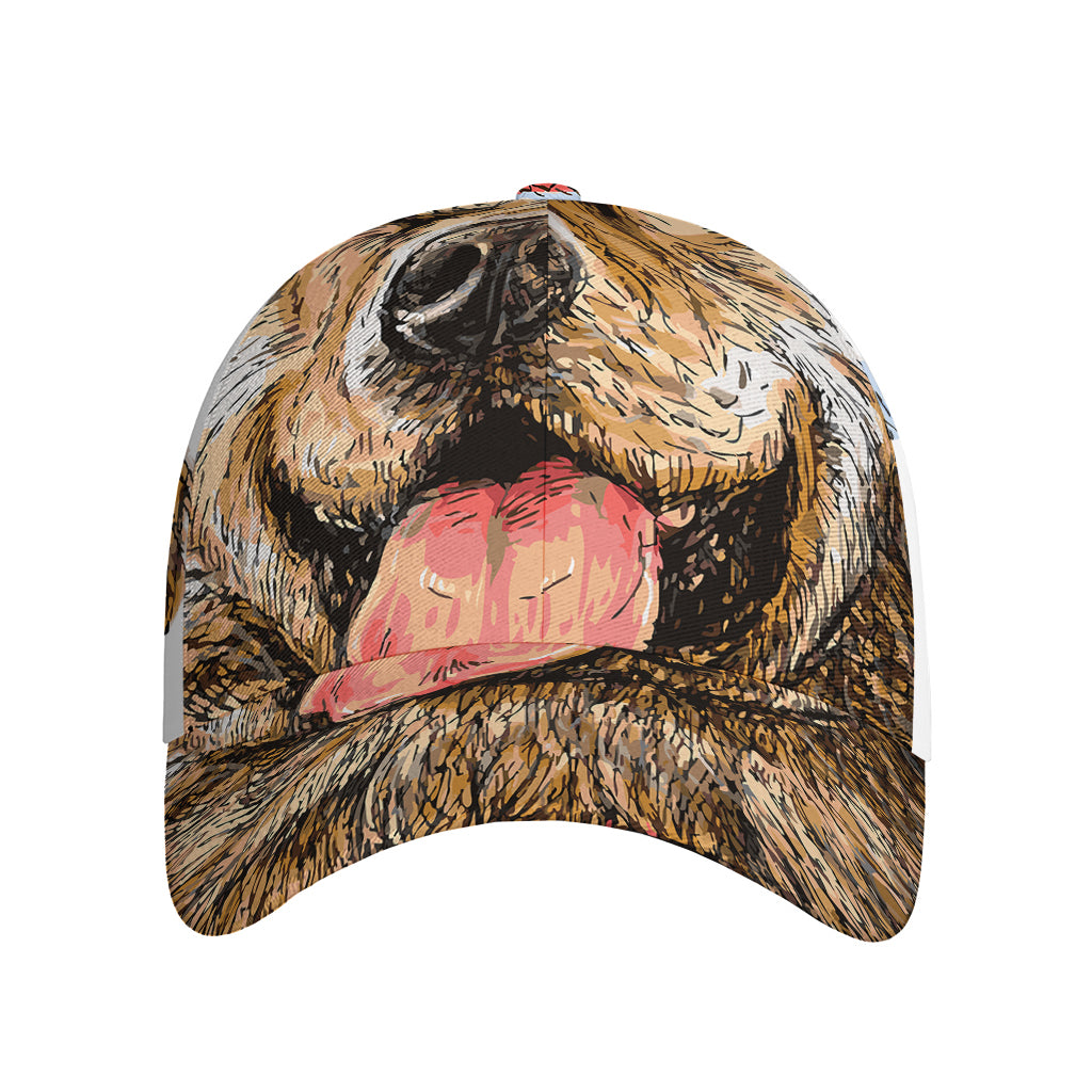 Santa Labrador Retriever Print Baseball Cap