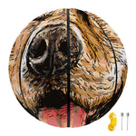 Santa Labrador Retriever Print Basketball