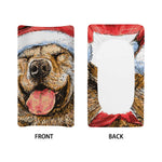 Santa Labrador Retriever Print Changing Pad Cover