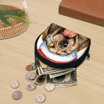 Santa Labrador Retriever Print Coin Purse