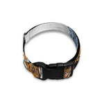 Santa Labrador Retriever Print Dog Collar