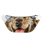Santa Labrador Retriever Print Fanny Pack