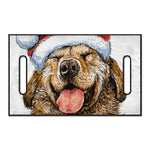 Santa Labrador Retriever Print Golf Cart Seat Cover
