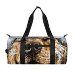 Santa Labrador Retriever Print Gym Bag