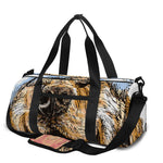 Santa Labrador Retriever Print Gym Bag