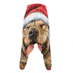 Santa Labrador Retriever Print Hammer Pants