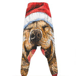 Santa Labrador Retriever Print Hammer Pants