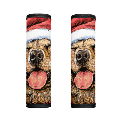 Santa Labrador Retriever Print Handle Covers