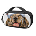Santa Labrador Retriever Print Portable Cooler Travel Case