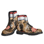 Santa Labrador Retriever Print Backpack