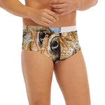 Santa Labrador Retriever Print Men's Briefs