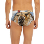 Santa Labrador Retriever Print Men's Briefs