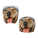 Santa Labrador Retriever Print Office Chair Cover