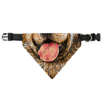 Santa Labrador Retriever Print Over The Collar Dog Bandana