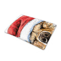 Santa Labrador Retriever Print Pet Cooling Mat Cover