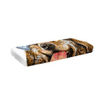 Santa Labrador Retriever Print Piano Keyboard Cover