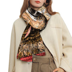 Santa Labrador Retriever Print Scarf