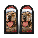 Santa Labrador Retriever Print Skillet Handle Cover