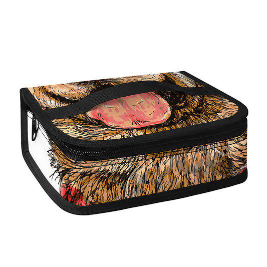 Santa Labrador Retriever Print Small Lunch Bag