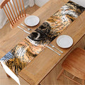 Santa Labrador Retriever Print Table Runner