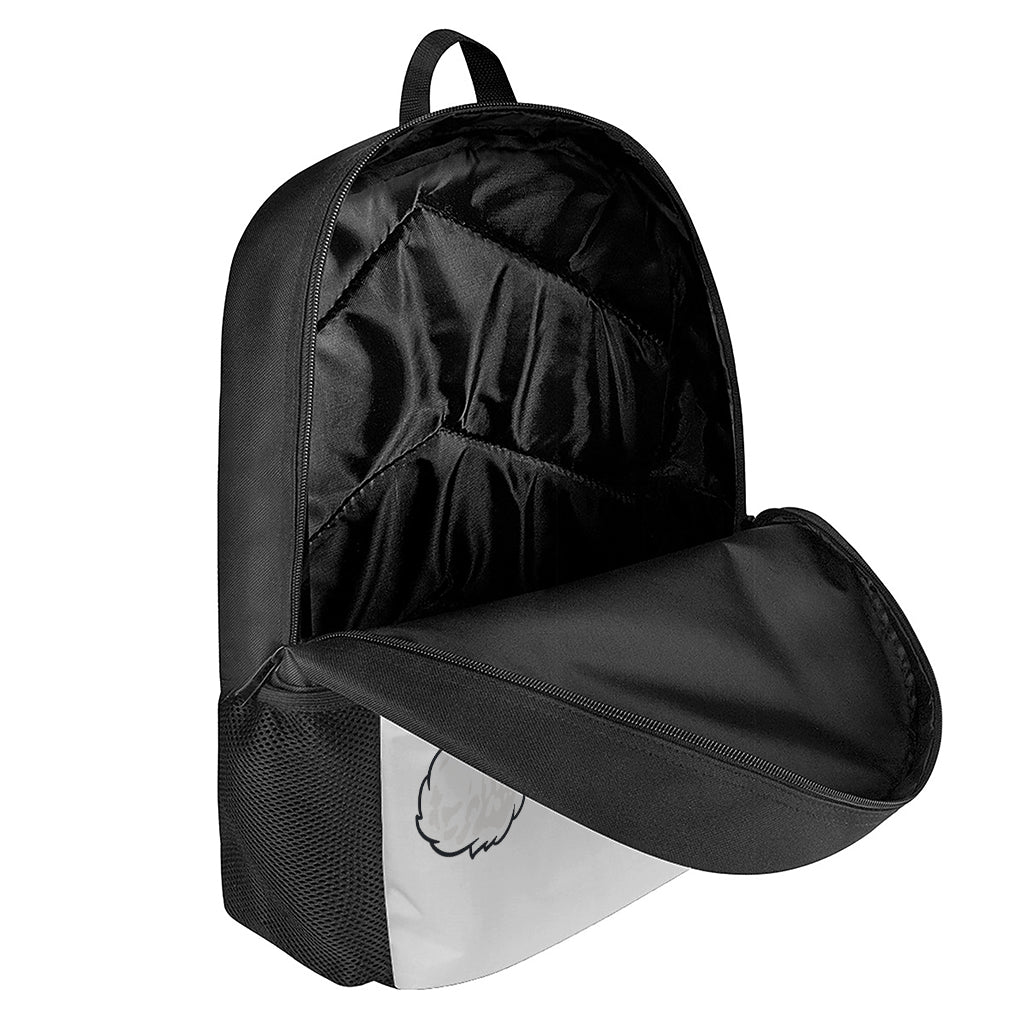 Santa Shih Tzu Print 17 Inch Backpack