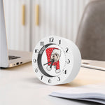 Santa Shih Tzu Print Alarm Clock
