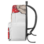 Santa Shih Tzu Print Backpack