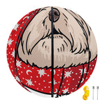 Santa Shih Tzu Print Basketball