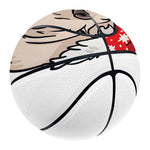 Santa Shih Tzu Print Basketball