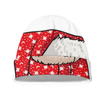 Santa Shih Tzu Print Beanie