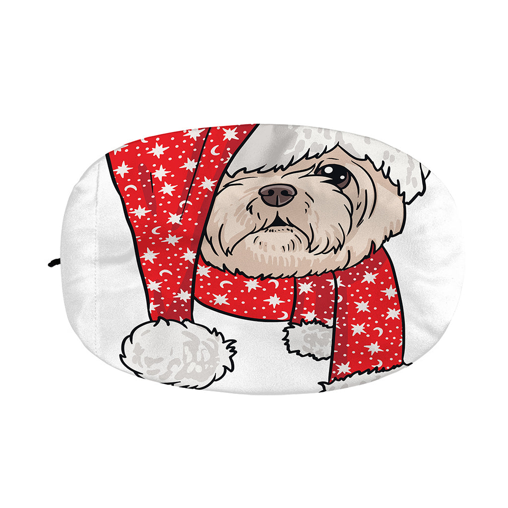 Santa Shih Tzu Print Car Side Mirror Covers