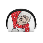 Santa Shih Tzu Print Coin Purse