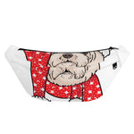 Santa Shih Tzu Print Fanny Pack