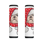 Santa Shih Tzu Print Handle Covers