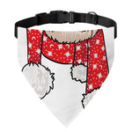 Santa Shih Tzu Print Over The Collar Dog Bandana
