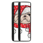 Santa Shih Tzu Print Refrigerator Handle Covers