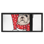 Santa Shih Tzu Print Trifold Wallet