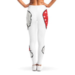 Santa Shih Tzu Print Women's Leggings