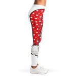 Santa Shih Tzu Print Women's Leggings